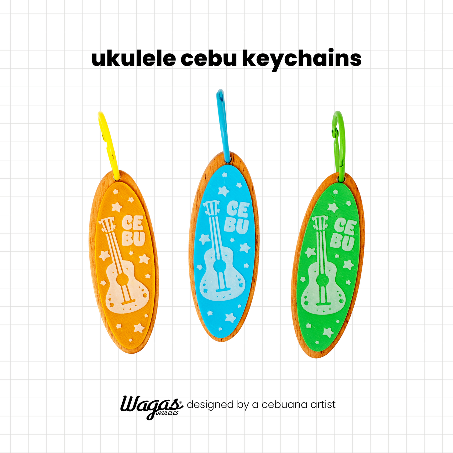 Ukulele Keychain