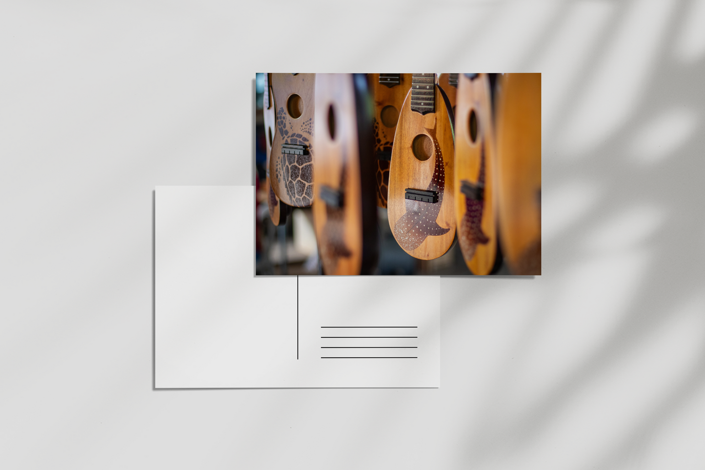 Ukulele-Themed Stickers & Postcards