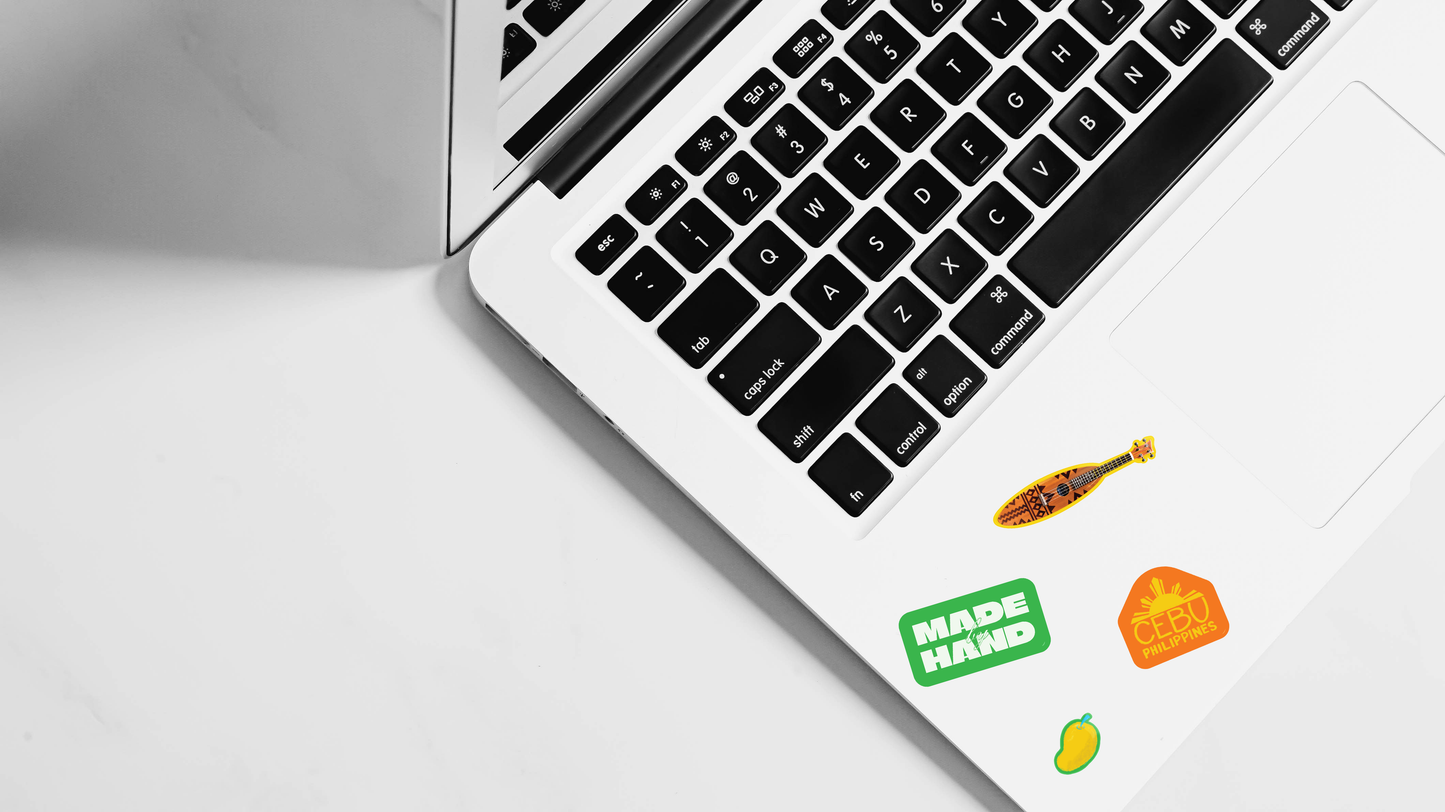 Ukulele-Themed Stickers & Postcards